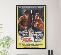 Cape Fear 1962 - Robert Mitchum - Vintage Classic Movie Poster