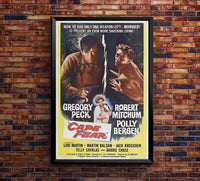 Cape Fear 1962 - Robert Mitchum - Vintage Classic Movie Poster