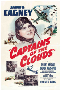 Captains of the Clouds 1942 - James Cagney - US - Classic Movie Poster