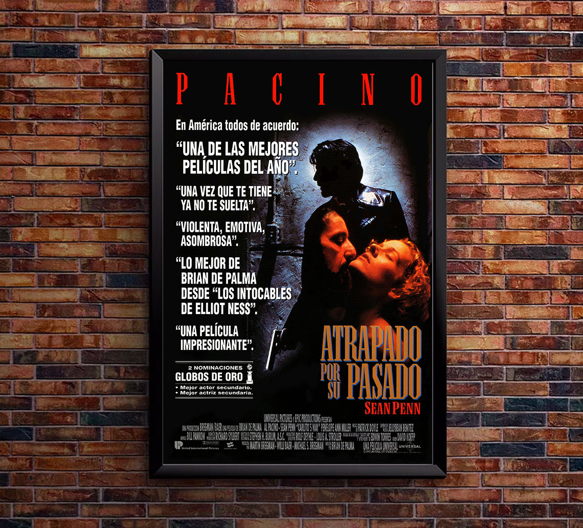 Carlito's Way 1993 - Al Pacino - Spain - Classic Movie Poster