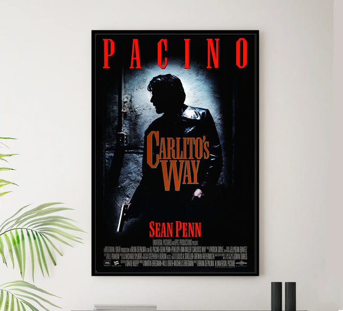Carlito's Way 1993 - Al Pacino - US - Classic Movie Poster