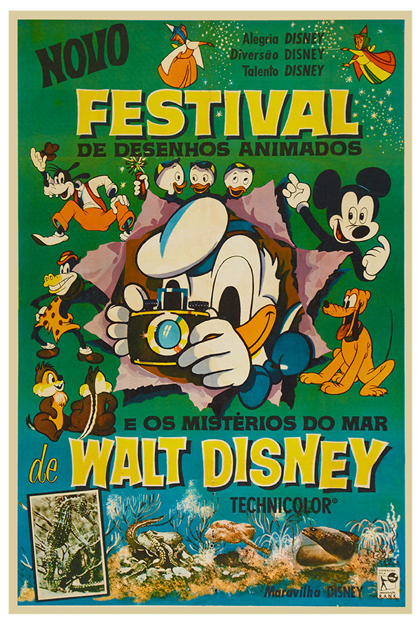 Fiesta Magica - Disney Classic Cartoon - Movie Poster