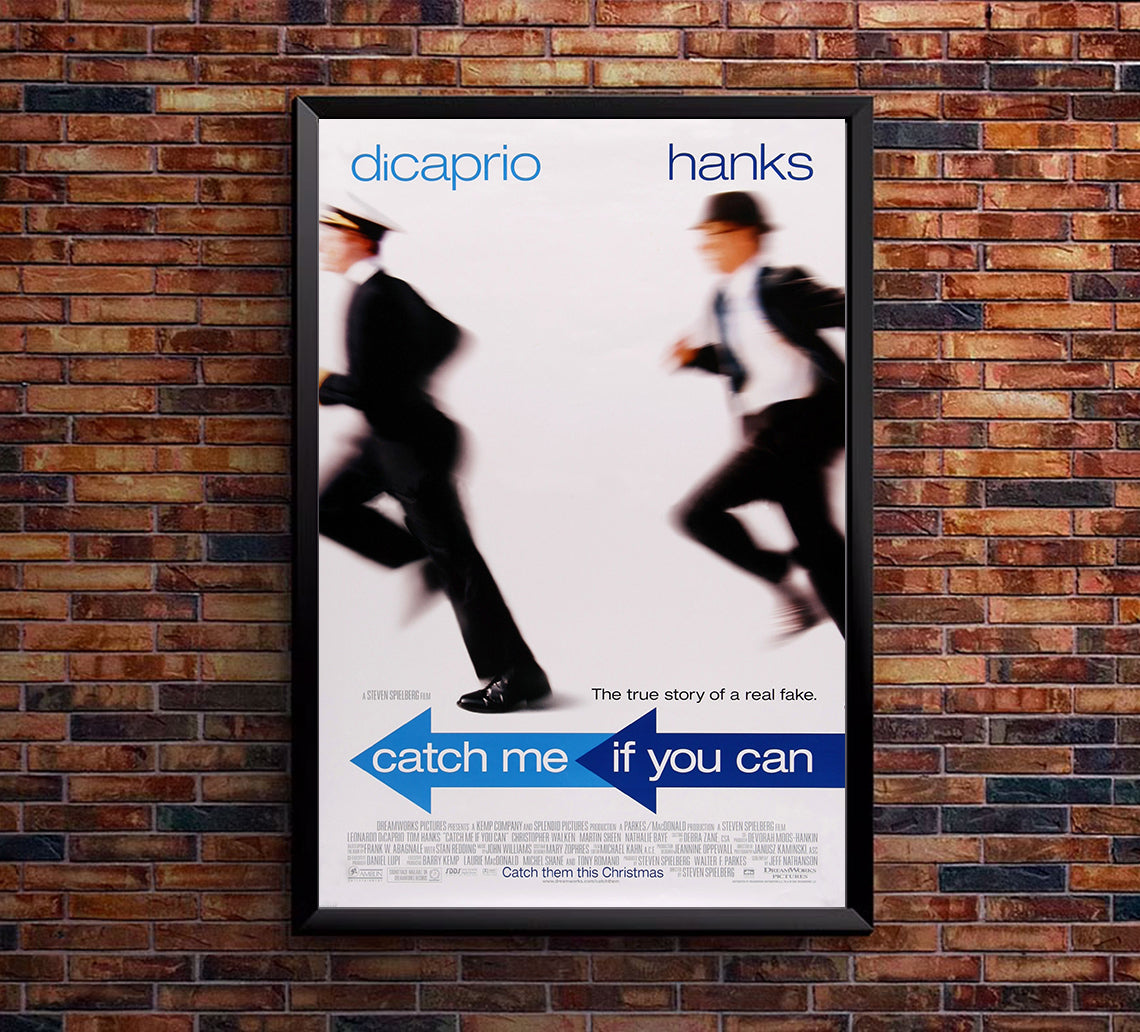 Catch Me If You Can 2002 - Classic Movie Poster