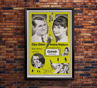 Charade 1963 - Cary Grant - Canada - Classic Movie Poster