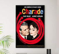 Charade 1963 - Cary Grant - France - Classic Movie Poster