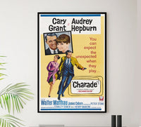 Charade 1963 - Cary Grant - US - Classic Movie Poster
