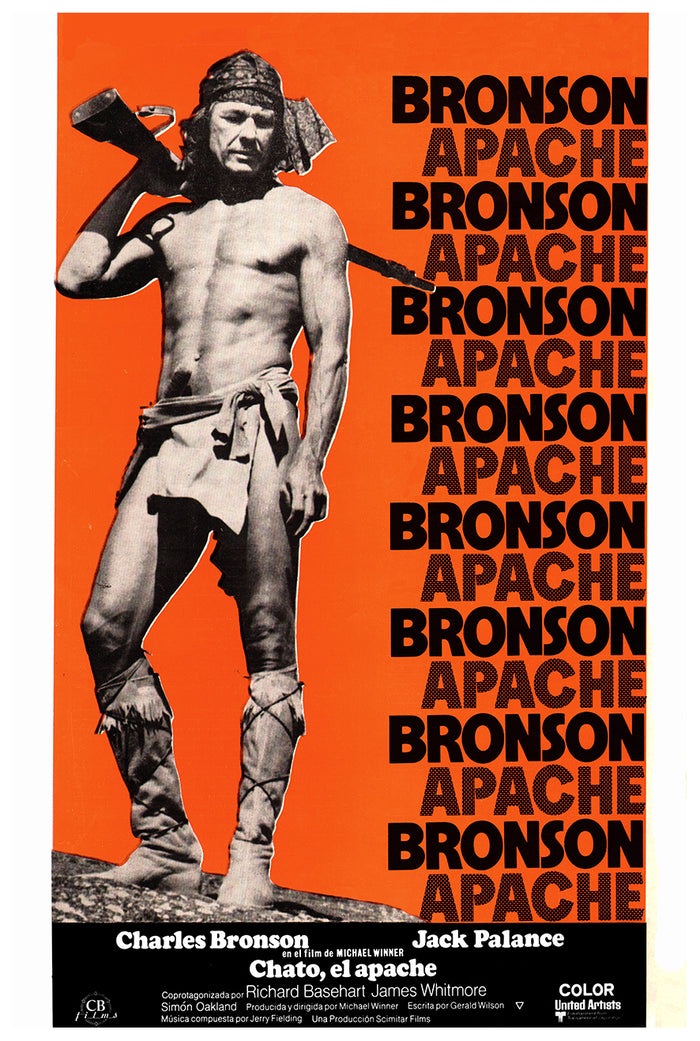 Chato's Land 1972 - Spain - Classic Movie Poster