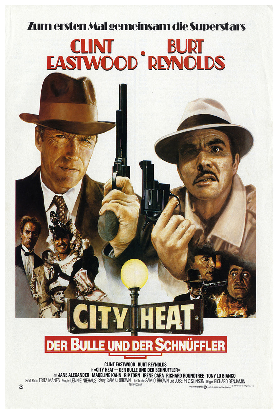 City Heat 1984 - German - Classic Movie Poster