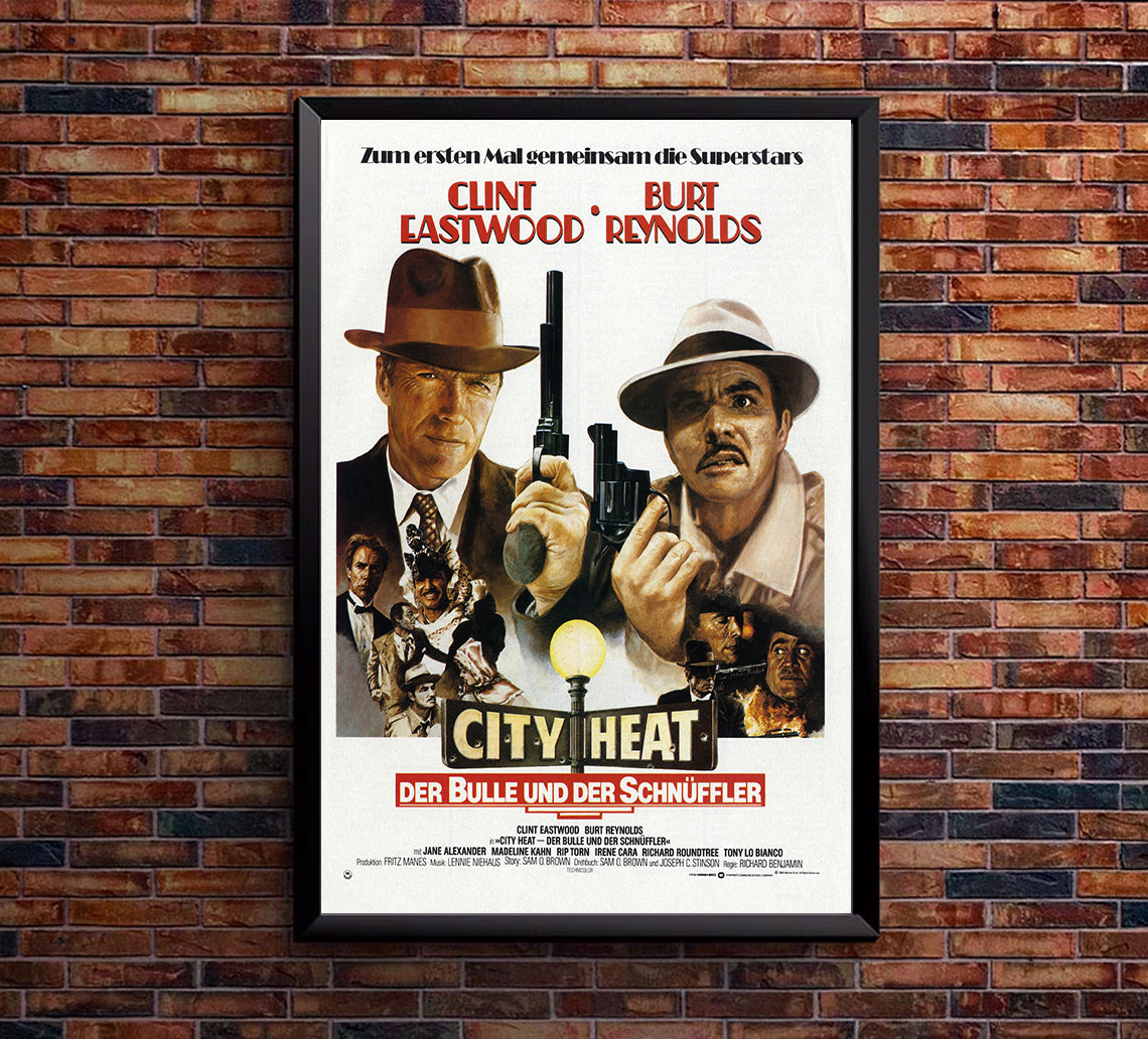 City Heat 1984 - German - Classic Movie Poster