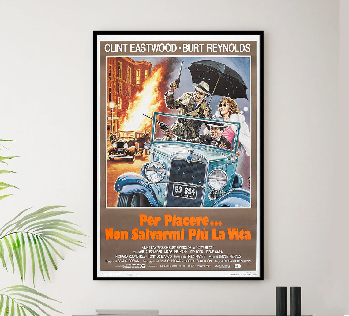City Heat 1984 - Italian - Classic Movie Poster