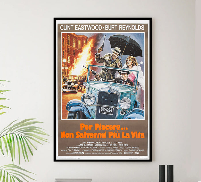 City Heat 1984 - Italian - Classic Movie Poster