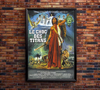 Clash of the Titans 1981 - Laurence Olivier - France - Classic Movie Poster