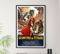 Clash of the Titans 1981 - Laurence Olivier - Italy - Classic Movie Poster