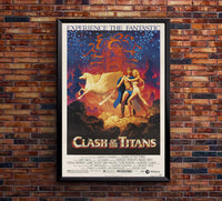 Clash of the Titans 1981 - Laurence Olivier - US 2 - Classic Movie Poster