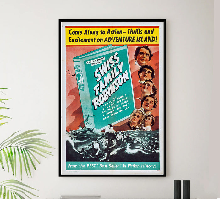 Swiss Family Robinson - 1940 - Vintage Movie Poster