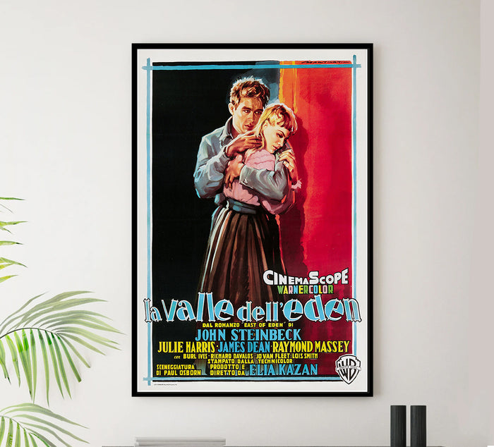 East of Eden - James Dean - 1955 - French v2 - Vintage Movie Poster