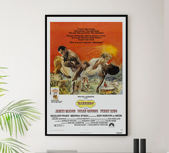 Mandingo - 1975 - Vintage Movie Poster