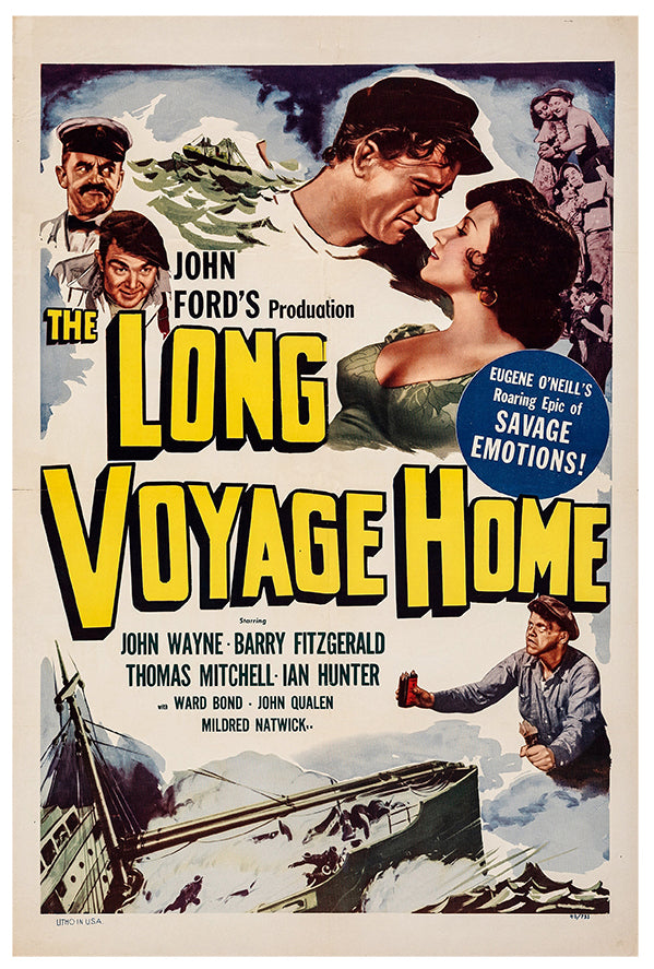 The Long Voyage Home - 1940 v2 - Vintage Movie Poster