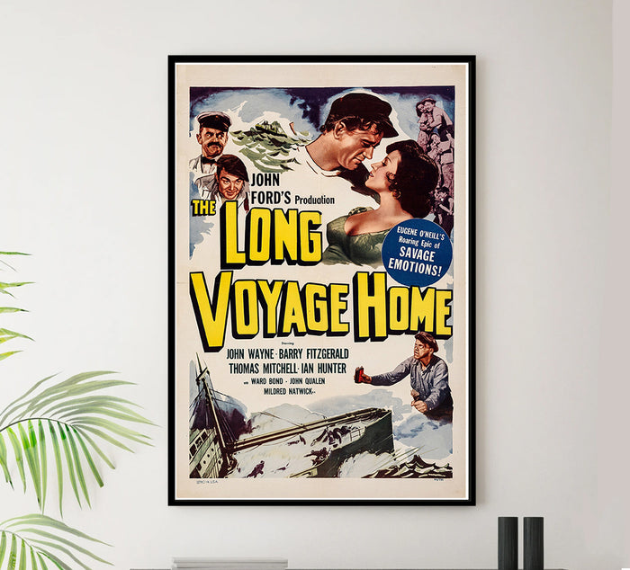 The Long Voyage Home - 1940 v2 - Vintage Movie Poster