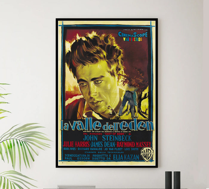 East of Eden- James Dean - 1955 - French v1 - Vintage Movie Poster