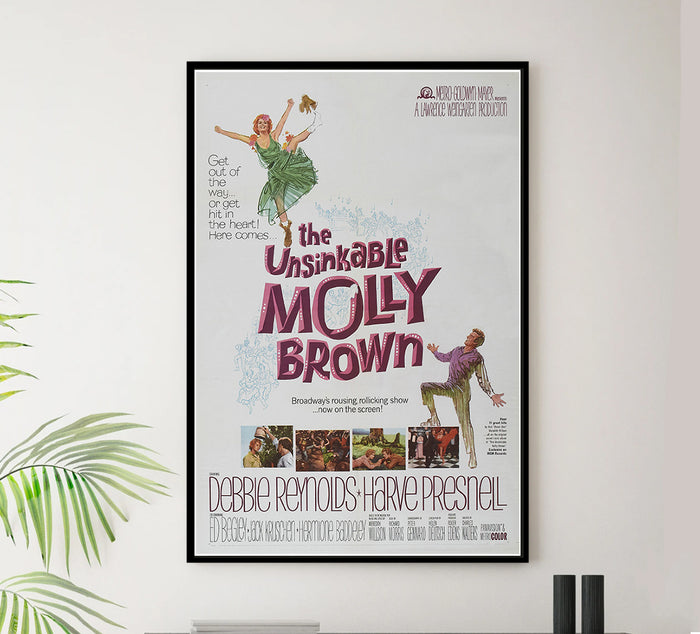 The Unsinkable Molly Brown - 1964 - Vintage Movie Poster
