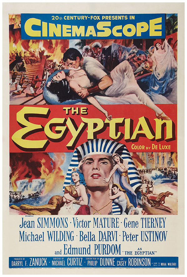 The Egyptian - 1954 - Vintage Movie Poster