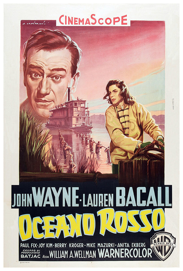 Blood Alley - 1955 - Vintage Movie Poster