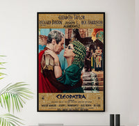 Cleopatra 1963 - Richard Burton - Italy 3 - Classic Movie Poster