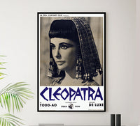 Cleopatra 1963 - Richard Burton - Italy - Classic Movie Poster