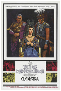 Cleopatra 1963 - Richard Burton - US 2 - Classic Movie Poster