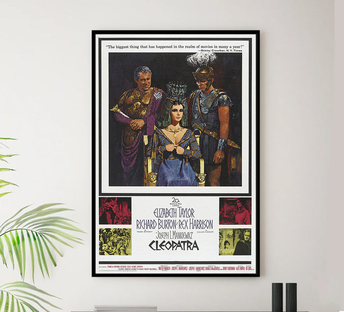 Cleopatra 1963 - Richard Burton - US 2 - Classic Movie Poster