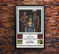 Cleopatra 1963 - Richard Burton - US 2 - Classic Movie Poster