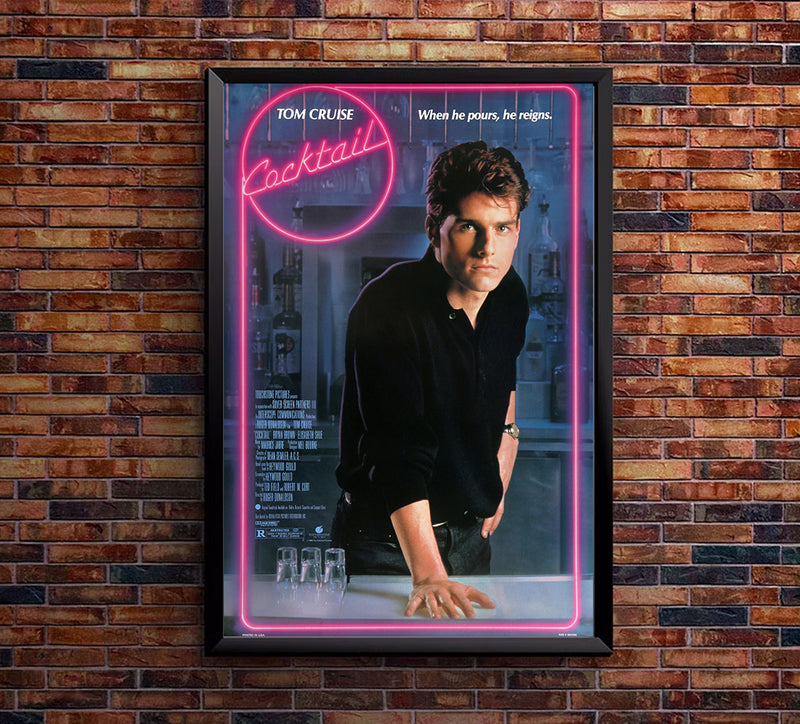 Cocktail 1988 - Classic Movie Poster