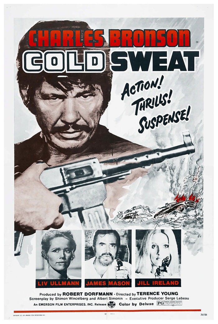 Cold Sweat 1970 - US - Classic Movie Poster