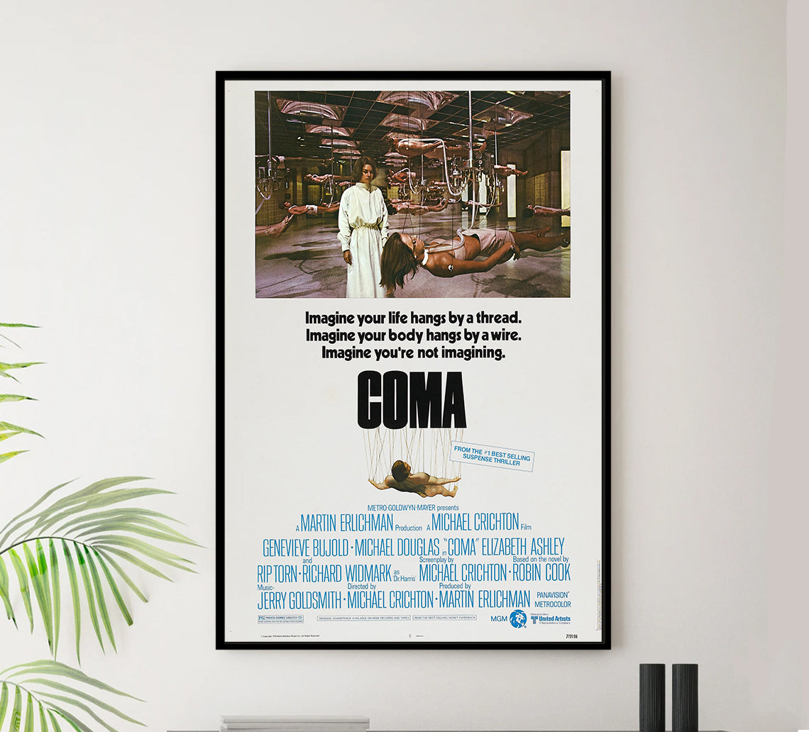 Coma 1978 - Michael Douglas - US - Classic Movie Poster