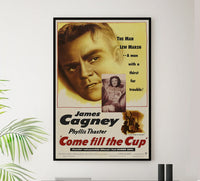 Come Fill the Cup 1951 - James Cagney - US - Classic Movie Poster