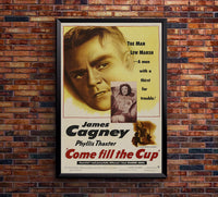 Come Fill the Cup 1951 - James Cagney - US - Classic Movie Poster