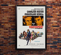 Counterpoint 1967 - Charlton Heston - Vintage Classic Movie Poster