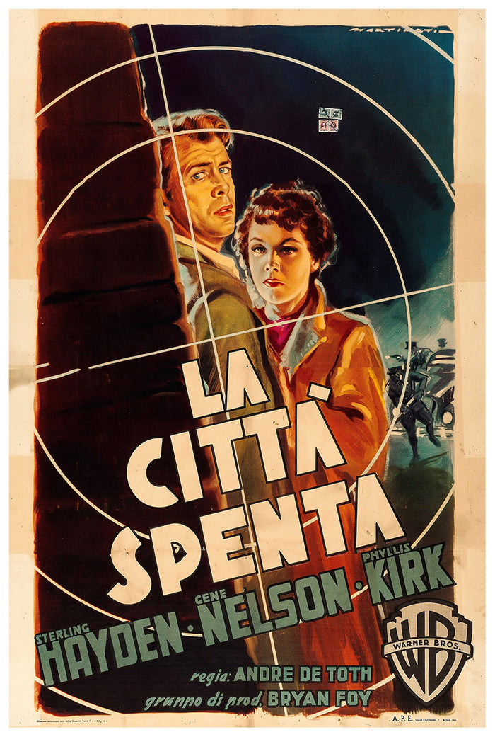 Crime Wave 1953 - Italy - Classic Movie Poster