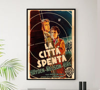 Crime Wave 1953 - Charles Bronson - Italy - Classic Movie Poster