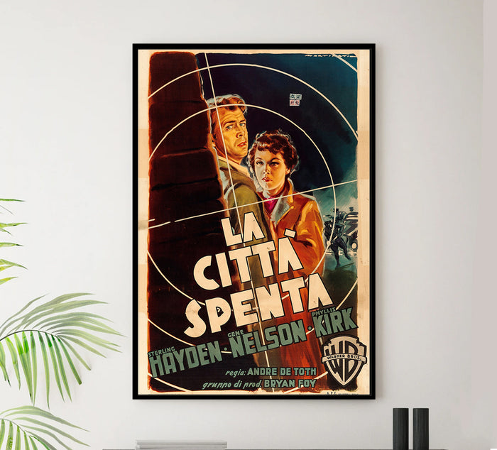 Crime Wave 1953 - Italy - Classic Movie Poster