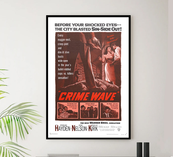 Crime Wave 1953 - US - Classic Movie Poster
