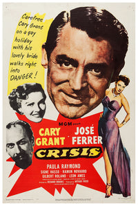 Crisis 1950 - Cary Grant - US - Classic Movie Poster