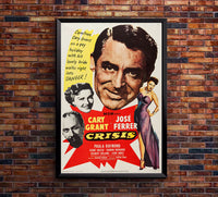 Crisis 1950 - Cary Grant - US - Classic Movie Poster
