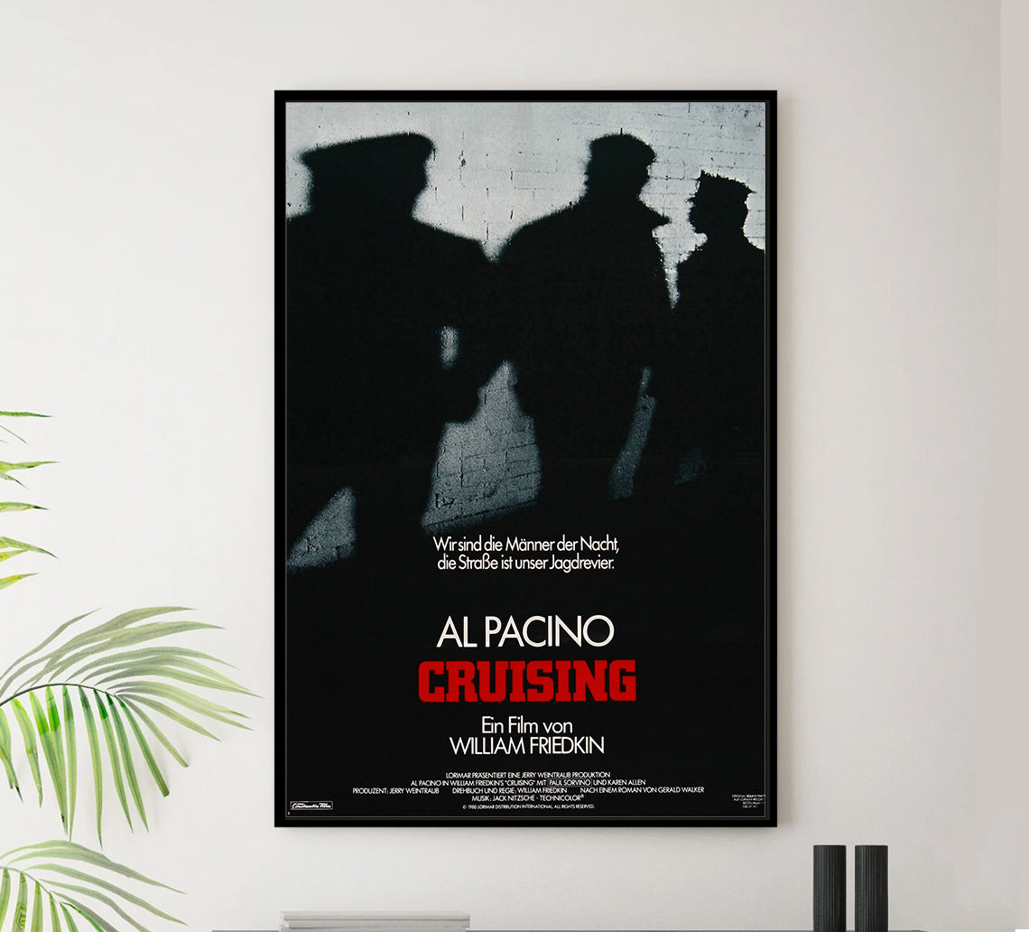 Cruising 1980 - Al Pacino - Germany - Classic Movie Poster