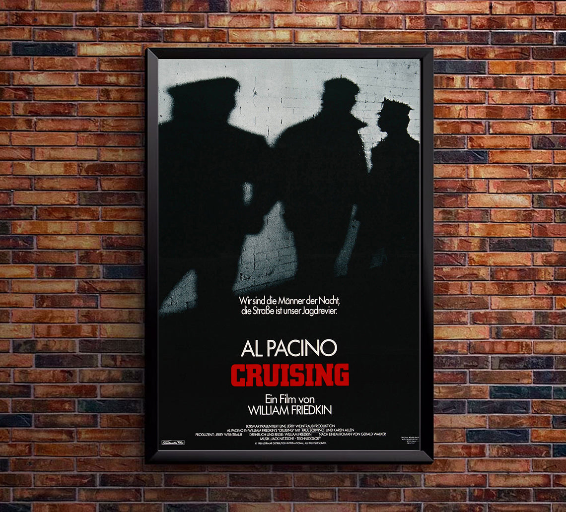 Cruising 1980 - Al Pacino - Germany - Classic Movie Poster