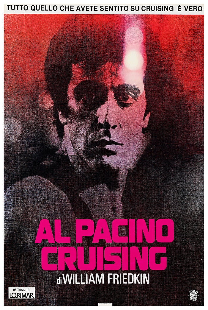 Cruising 1980 - Al Pacino - Italy (2) - Classic Movie Poster