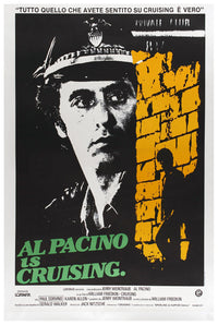 Cruising 1980 - Al Pacino - Italy - Classic Movie Poster