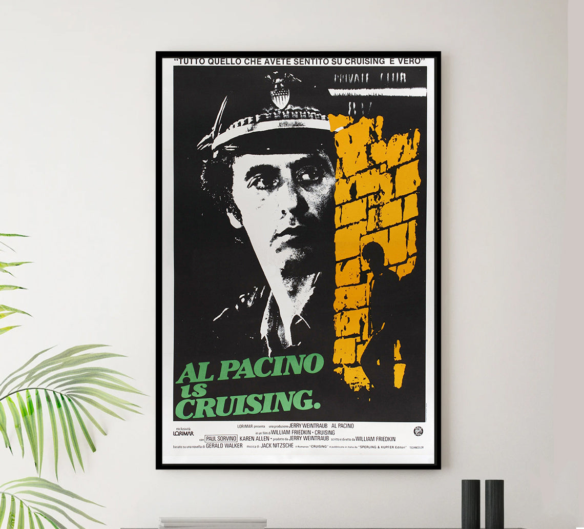 Cruising 1980 - Al Pacino - Italy - Classic Movie Poster
