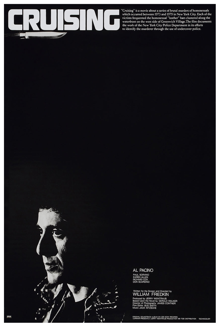 Cruising 1980 - Al Pacino - Japan - Classic Movie Poster